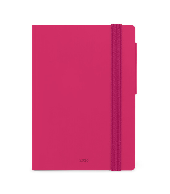 Legami K&uuml;&ccedil;&uuml;k Boy Haftalık Ajanda (2026) // Raspberry