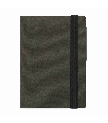 Legami K&uuml;&ccedil;&uuml;k Boy Haftalık Ajanda (2026) // Deep Graphite