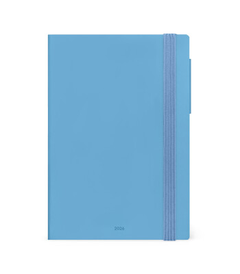 Legami Orta Boy Haftalık Ajanda (2026) // Retro Blue