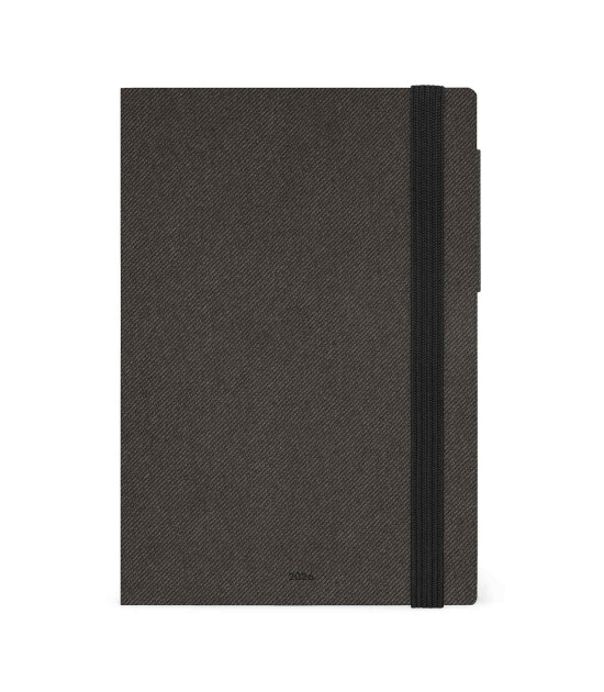Legami Orta Boy Haftalık Defterli Ajanda (2026) // Deep Graphite