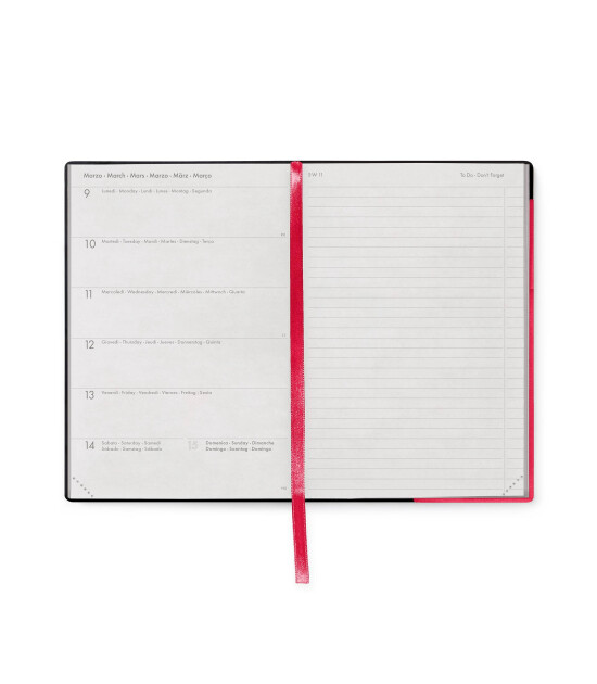 Legami Orta Boy Haftalık Defterli Ajanda (2026) // Cherry Bomb