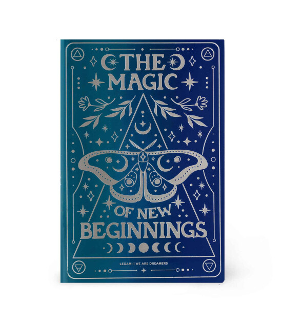 Legami &Ccedil;izgili Defter (Quaderno) B&uuml;y&uuml;k // Moth