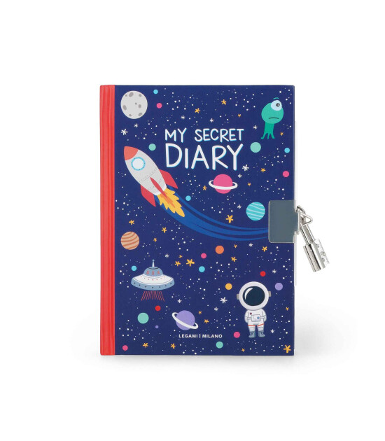 Legami Kilitli G&uuml;nl&uuml;k Defteri // Uzay