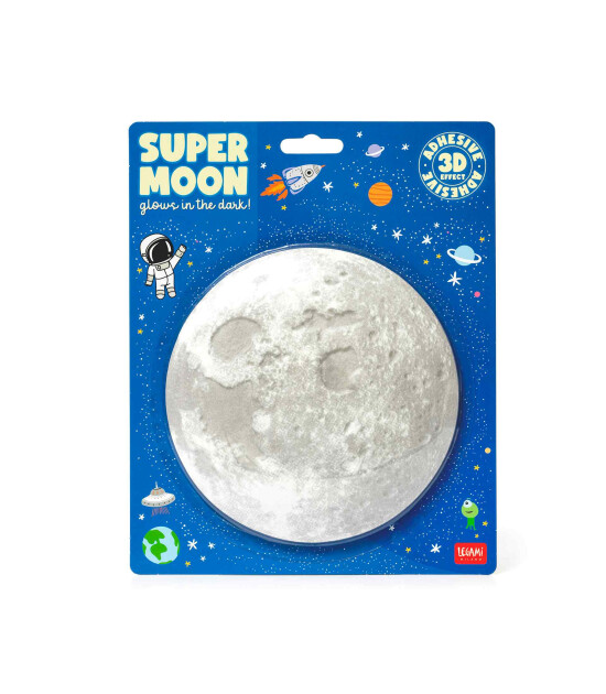 Legami Karanlıkta Parlayan Sticker Set // Supermoon