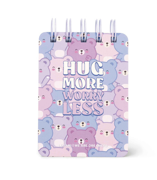 Legami &Ccedil;izgili Spiral Ciltli Defter - Mini // Ayı