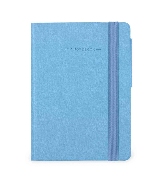 Legami &Ccedil;izgisiz Defter - K&uuml;&ccedil;&uuml;k // Retro Blue
