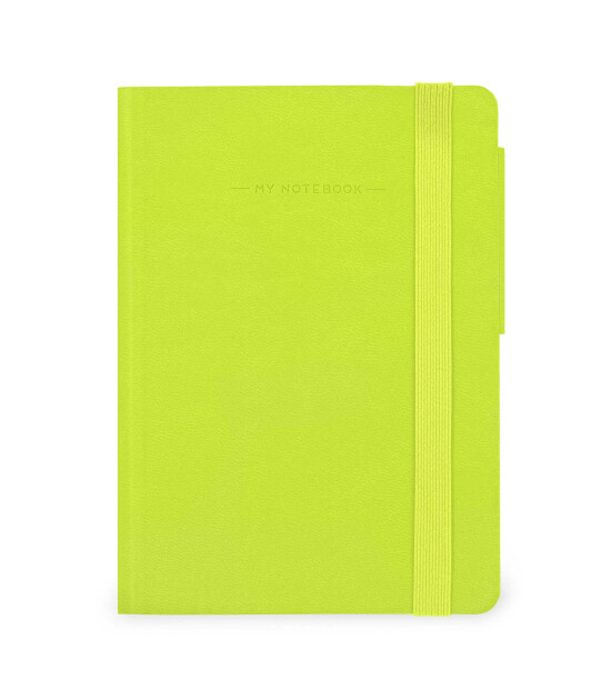 Legami &Ccedil;izgisiz Defter - K&uuml;&ccedil;&uuml;k // Chartreuse