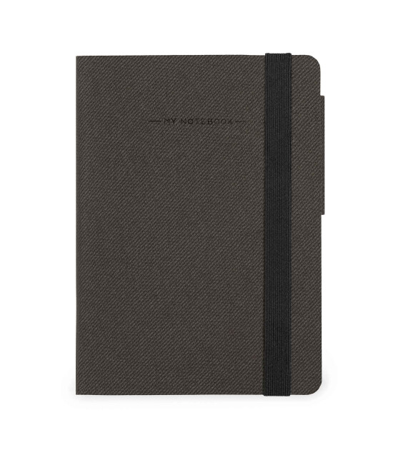 Legami &Ccedil;izgisiz Defter - K&uuml;&ccedil;&uuml;k // Deep Graphite