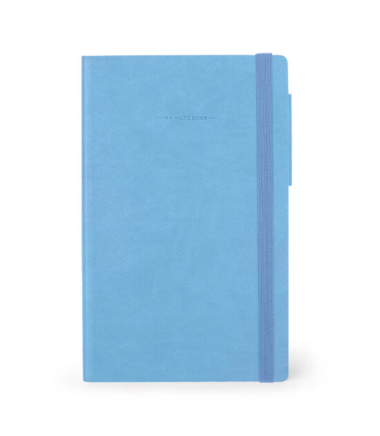Legami &Ccedil;izgisiz Defter - Orta // Retro Blue