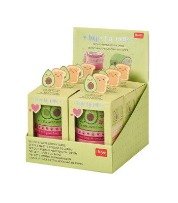 Legami Kağıt Yapışkan Bant (5 Adet) // Avocado