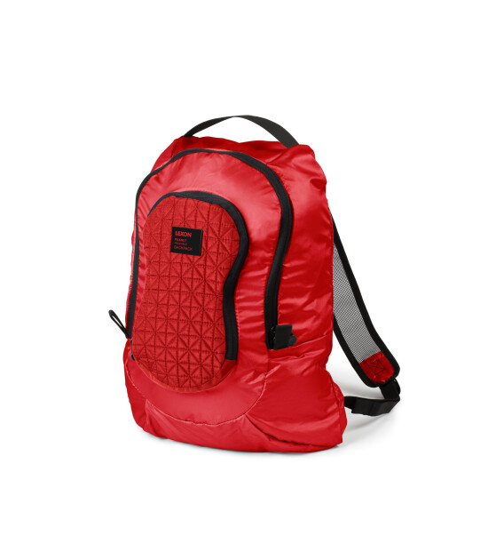 Lexon Peanut Katlanabilir Sırt &Ccedil;antası // Kırmızı