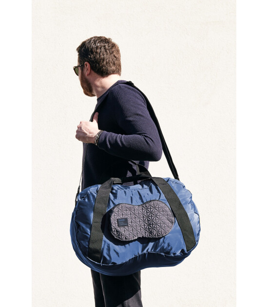 Lexon Peanut Katlanabilir Duffle Spor &Ccedil;antası // Mavi