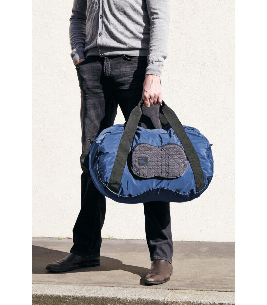 Lexon Peanut Katlanabilir Duffle Spor &Ccedil;antası // Mavi