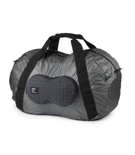 Lexon Peanut Katlanabilir Duffle Spor &Ccedil;antası // Metalik Gri