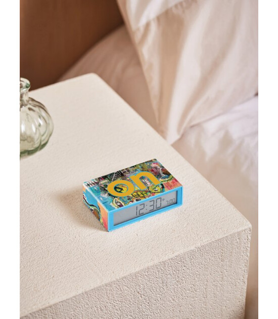 Lexon Flip Plus Alarm Saat x Jean Michel Basquiat // Skull