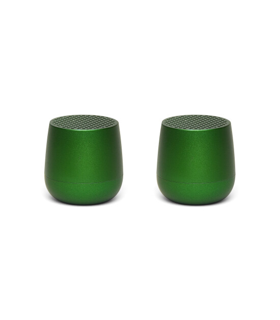 Lexon Twin Mino Bluetooth Hoparlör // Yeşil