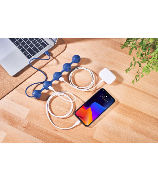 Lexon Peas Hub C USB &Ccedil;oğaltıcı // Kırmızı