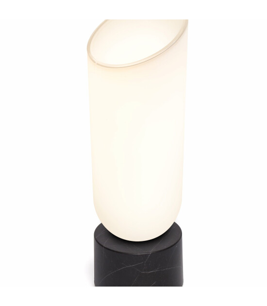 Lexon Miami Ayarlanabilir Led Lamba // Siyah Mermer