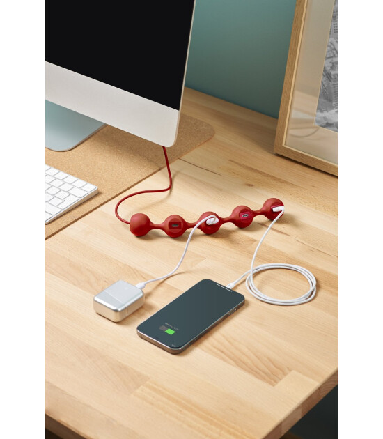 Lexon Peas Hub C USB Çoğaltıcı // Sarı