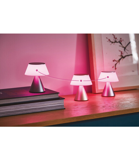 Lexon Luma M Led Lamba // Kırmızı