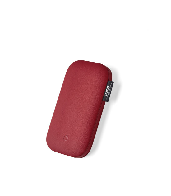 Lexon Softpower Wirelessbank Kablosuz Şarj Cihazı & Powerbank // Kırmızı