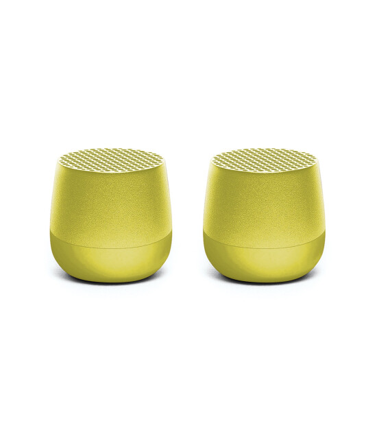 Lexon Twin Mino Bluetooth Hoparlör // Lime