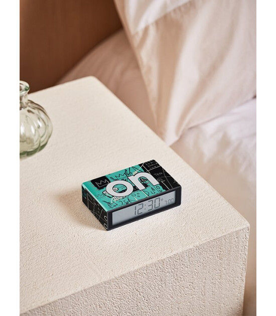 Lexon Flip Plus Alarm Saat x Jean Michel Basquiat // Pi