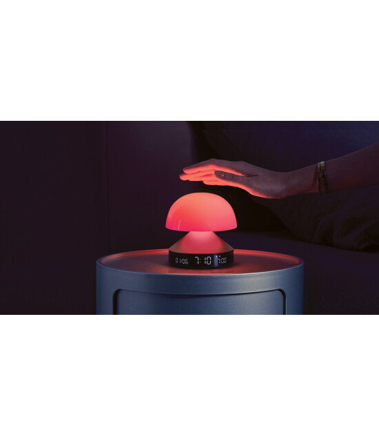 Lexon Mina Sunrise Alarm Saatli Gün Işığı Simulatörü & Aydınlatma // Metalik Gri