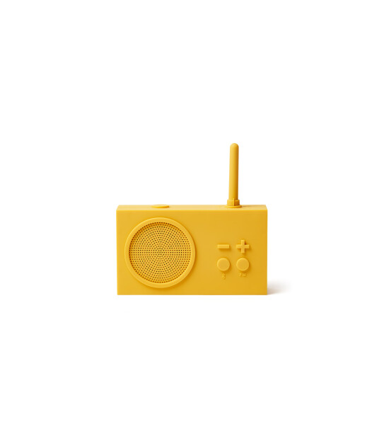 Lexon Tykho 3 Radyo ve Bluetooth Hoparlör // Sarı