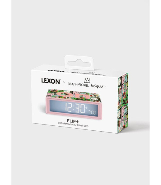Lexon Flip Plus Alarm Saat x Jean Michel Basquiat // İtalian