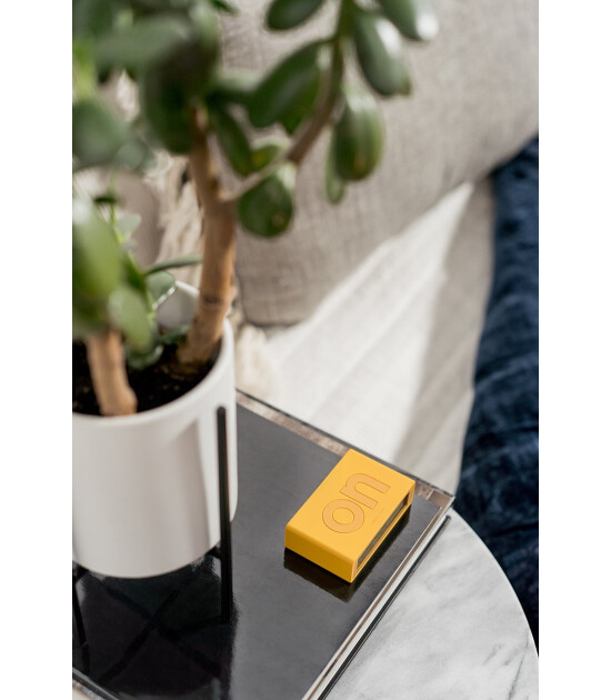 Lexon Flip Plus Alarm Saat // Sarı