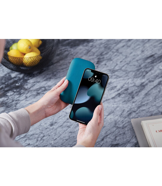 Lexon Softpower Wirelessbank Kablosuz Şarj Cihazı & Powerbank // Mavi
