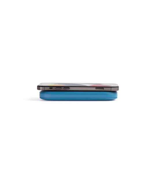 Lexon Softpower Wirelessbank Kablosuz Şarj Cihazı & Powerbank // Mavi