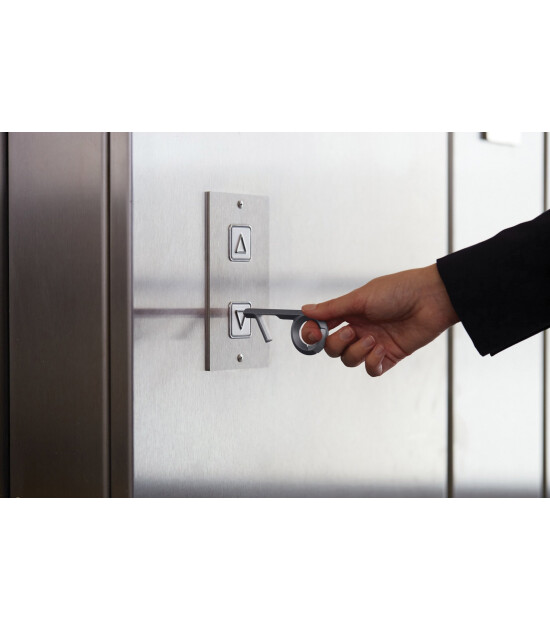 Lexon Horizon Safetouch Temassız Dokunma Aparatı // Metalik Gri