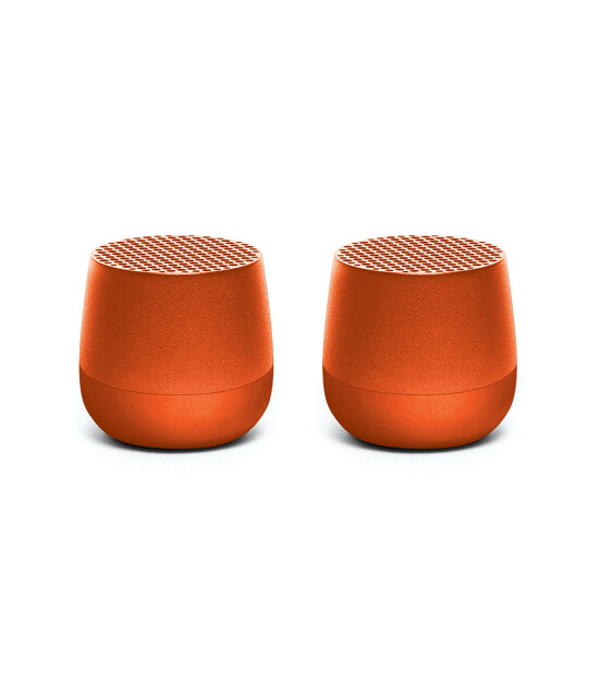 Lexon Twin Mino Bluetooth Hoparlör // Turuncu