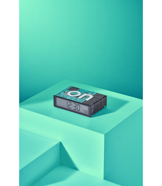 Lexon Flip Plus Alarm Saat x Jean Michel Basquiat // Pi