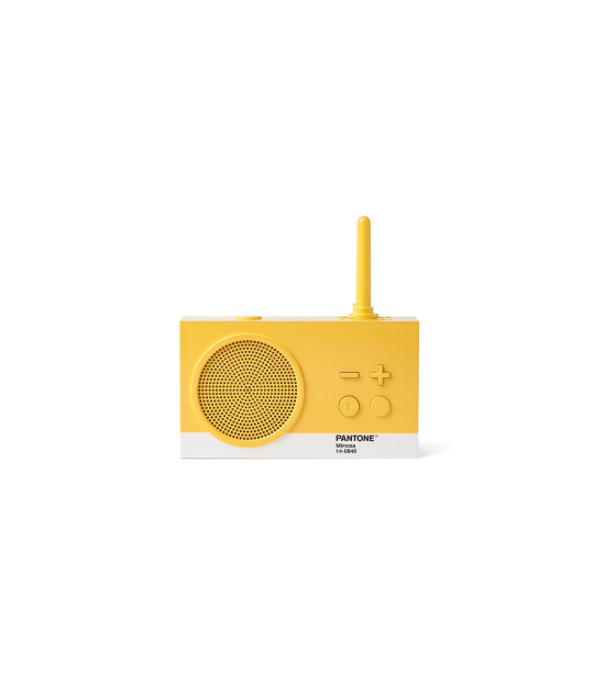 Lexon x Pantone Tykho 3 Radyo ve Bluetooth Hoparlör // Sarı