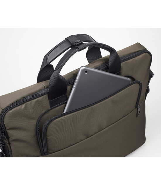Lexon Apollo Laptop Bölmeli Evrak Çantası // Kahverengi