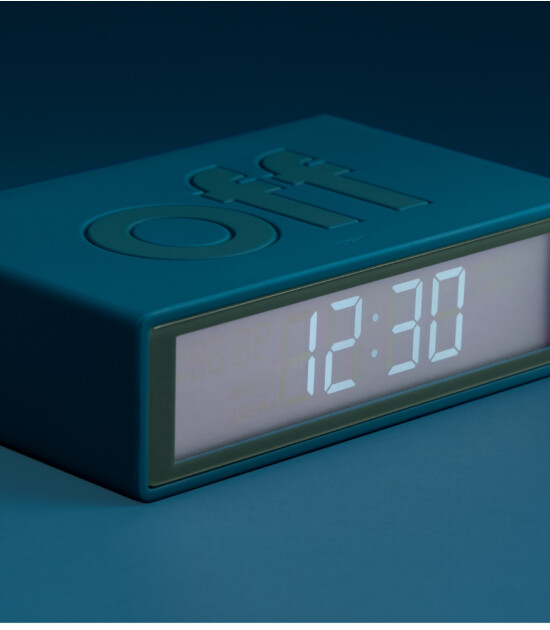 Lexon Flip Plus Alarm Saat // Petrol Mavi