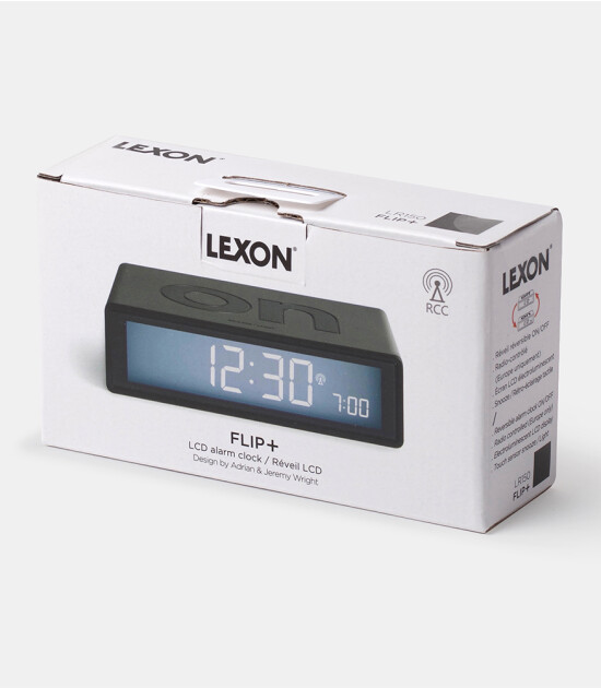 Lexon Flip Plus Alarm Saat // Pembe
