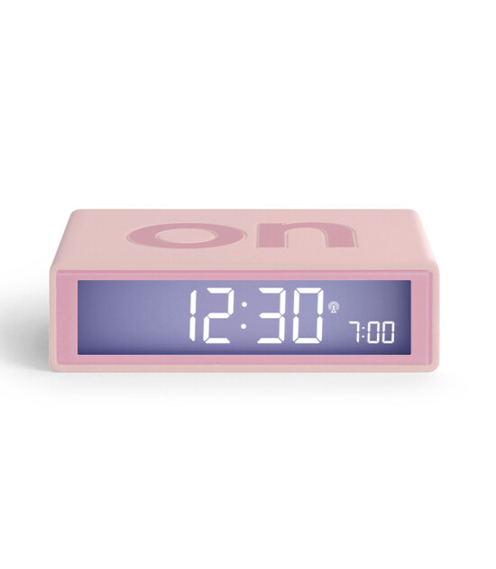 Lexon Flip Plus Alarm Saat // Pembe