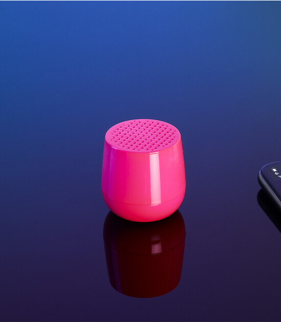 Lexon Mino Bluetooth Hoparlör // Fosforlu Pembe
