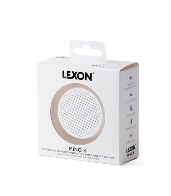 Lexon Mino S Bluetooth Hoparlör // Pembe