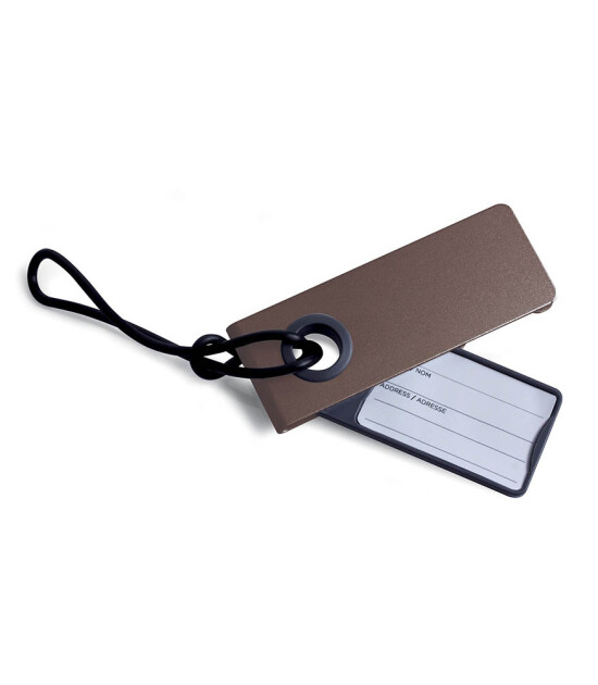 Lexon Neo Luggage Tag Bagaj Etiketi // Kahverengi