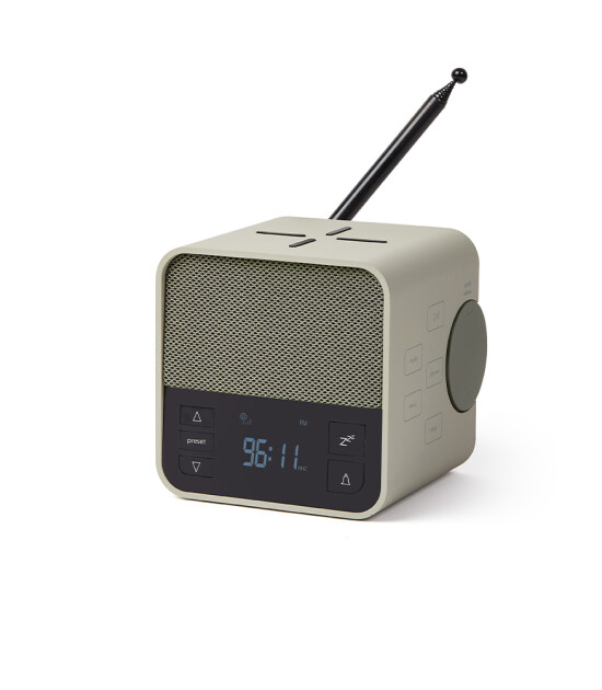 Lexon Oslo News Lite Bluetooth Hoparlör Radyo // Gri