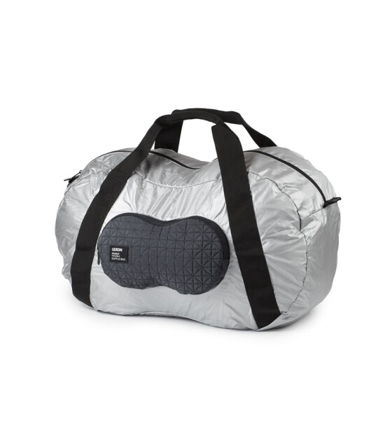 Lexon Peanut Katlanabilir Duffle Spor Çantası // Alüminyum Gri