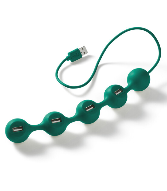 Lexon Peashub USB Çoğaltıcı // Yeşil