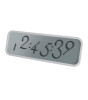 Lexon Script L LCD Clock // Beyaz