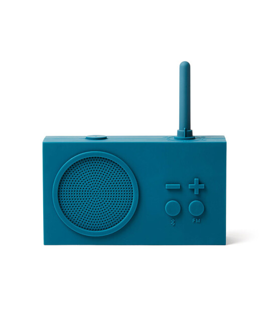 Lexon Tykho 3 Radyo ve Bluetooth Hoparlör // Petrol Mavi