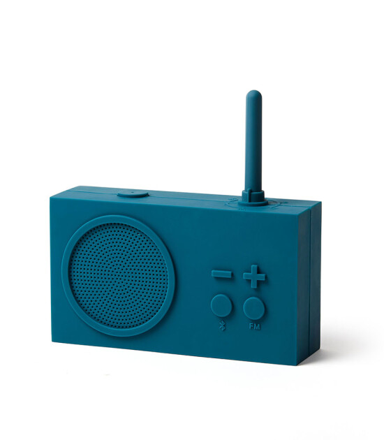 Lexon Tykho 3 Radyo ve Bluetooth Hoparlör // Petrol Mavi